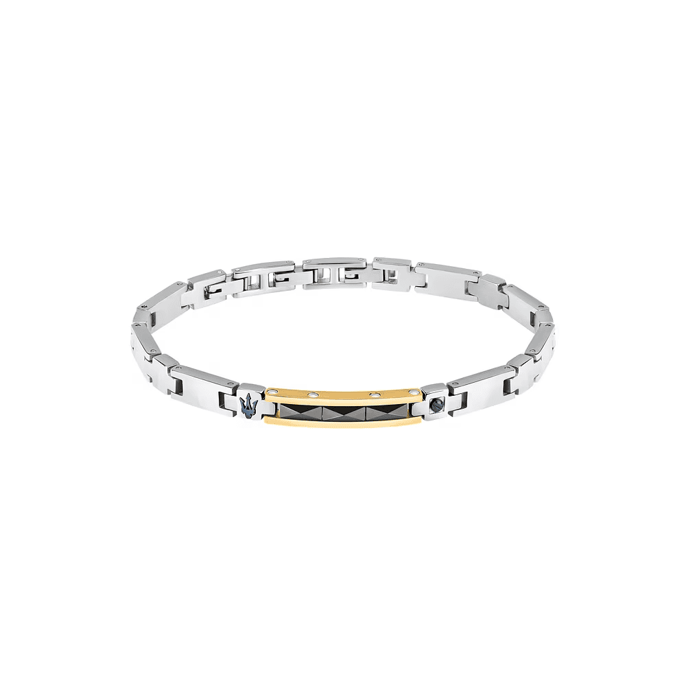 Maserati Bracciale Ceramic Uomo Blu JM224ATZ37