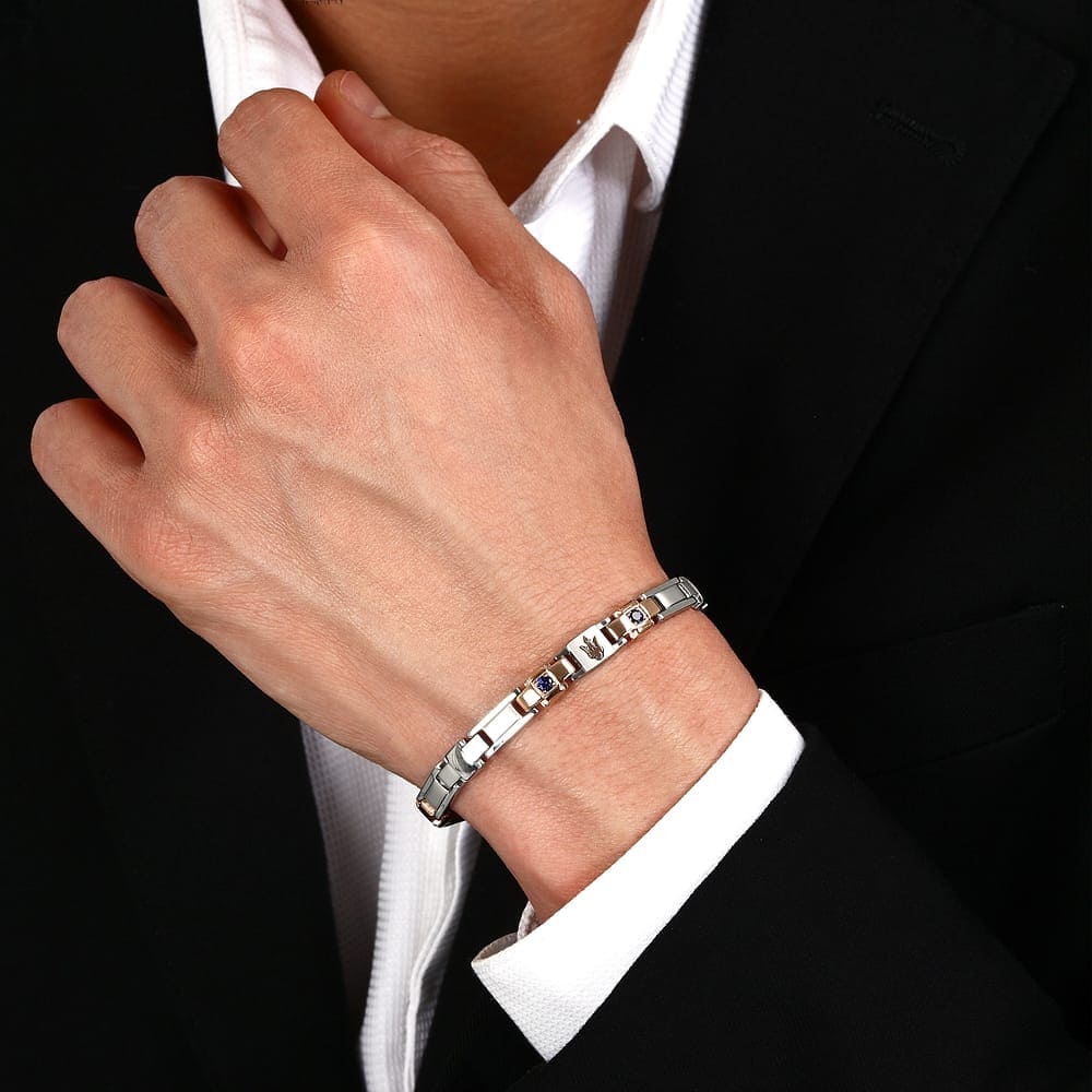 Maserati Bracciale Zaffiro Uomo JM224AXO01