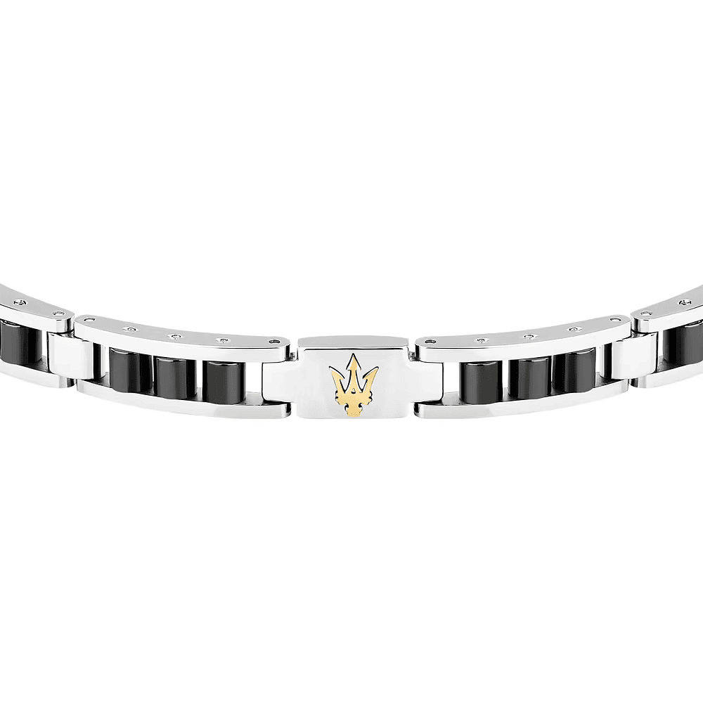 Maserati Bracciale Ceramic Uomo Nero JM225ATZ57
