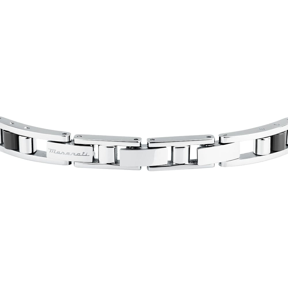 Maserati Bracciale Ceramic Uomo Nero JM225ATZ57