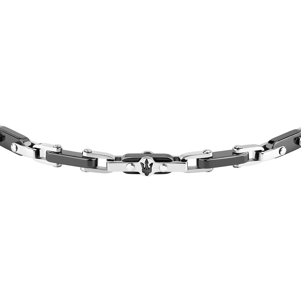Maserati Bracciale Ceramic Uomo Nero JM226ATZ75