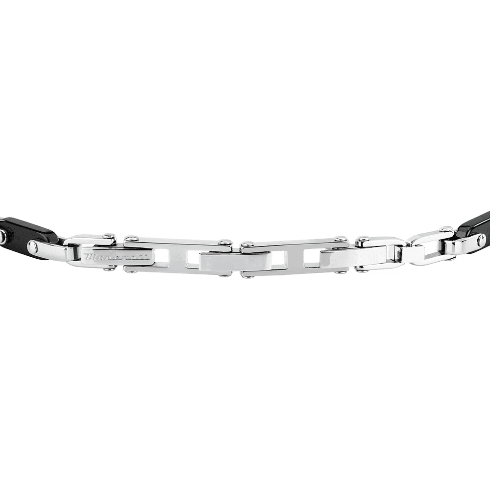 Maserati Bracciale Ceramic Uomo Nero JM226ATZ75