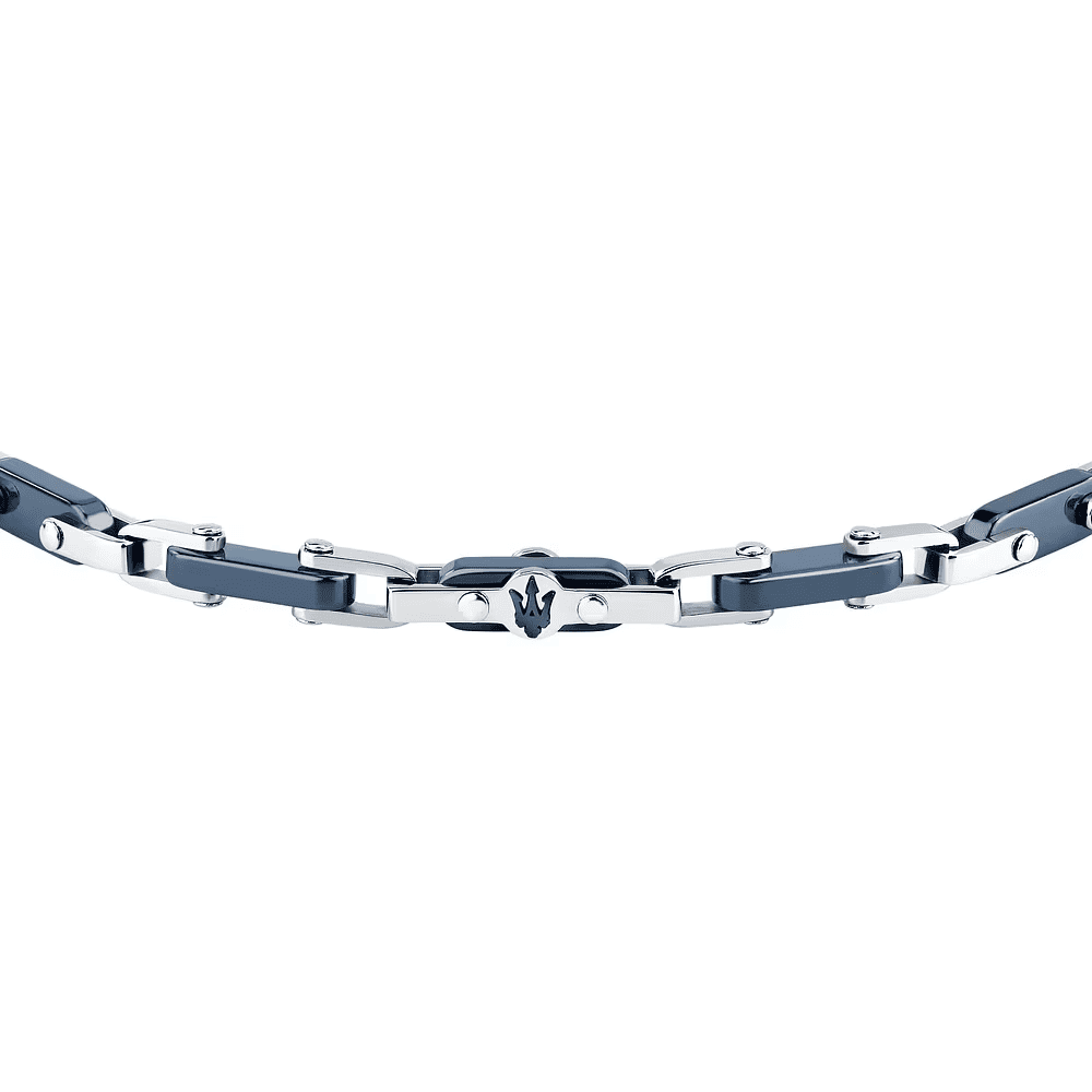 Maserati Bracciale Ceramic Uomo Blu JM226ATZ76