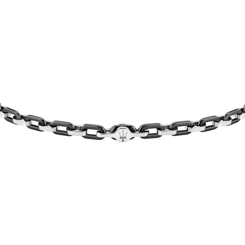 Maserati Bracciale Ceramic Uomo Nero JM226ATZ77
