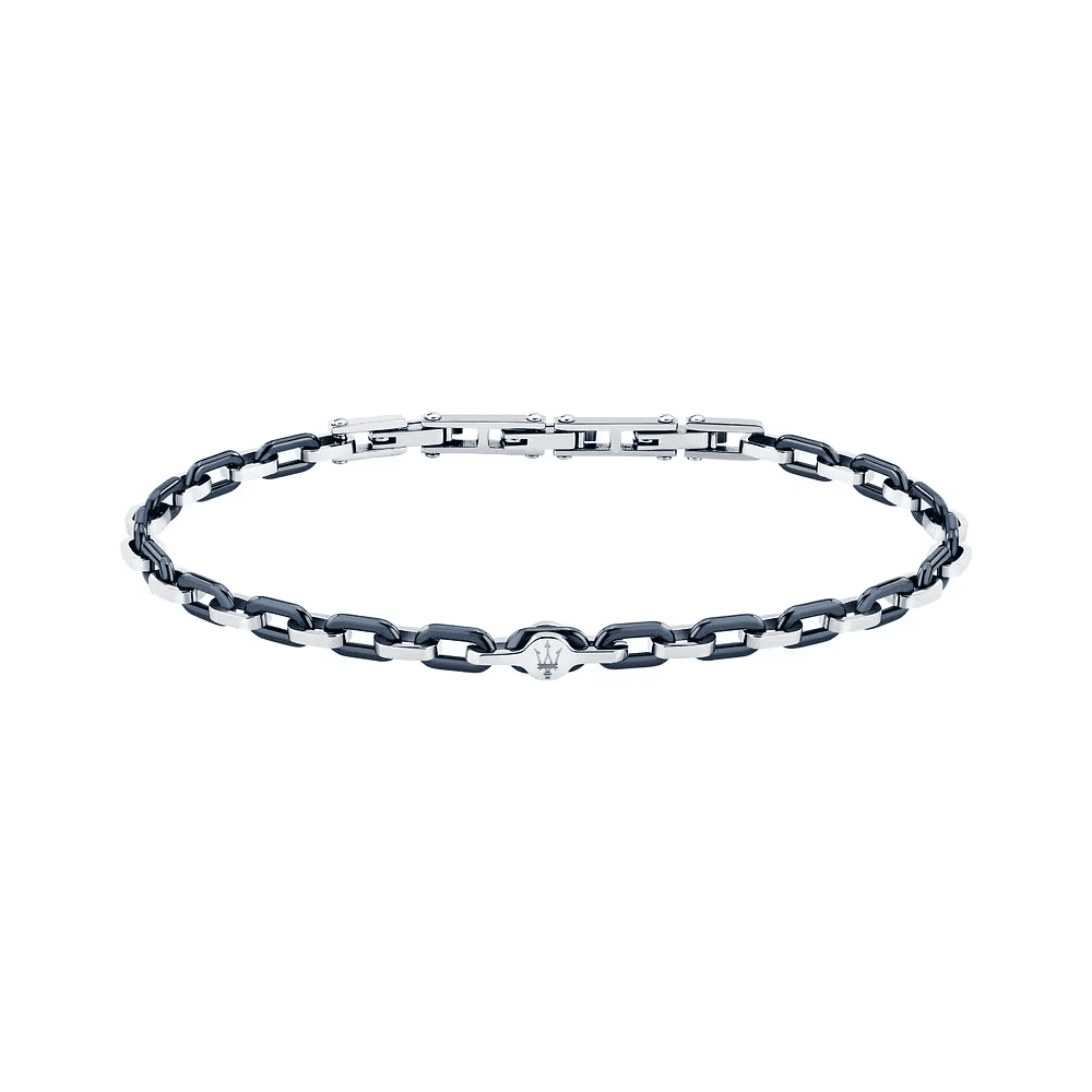 Maserati Bracciale Ceramic Uomo Blu JM226ATZ78