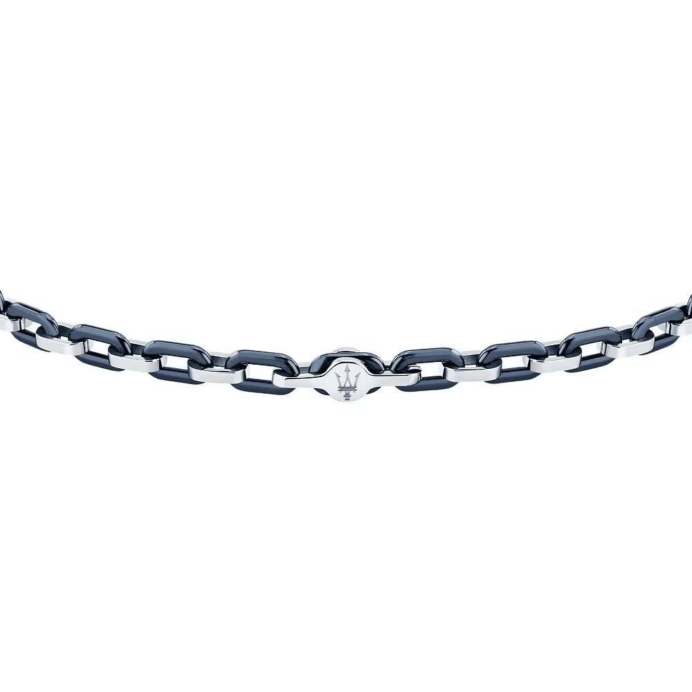 Maserati Bracciale Ceramic Uomo Blu JM226ATZ78