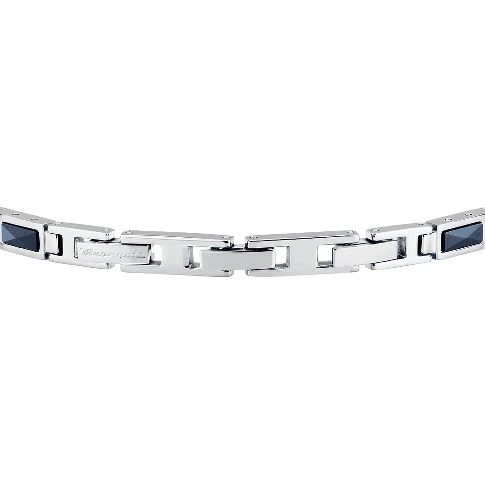 Maserati Bracciale Ceramic Uomo Blu JM226ATZ80