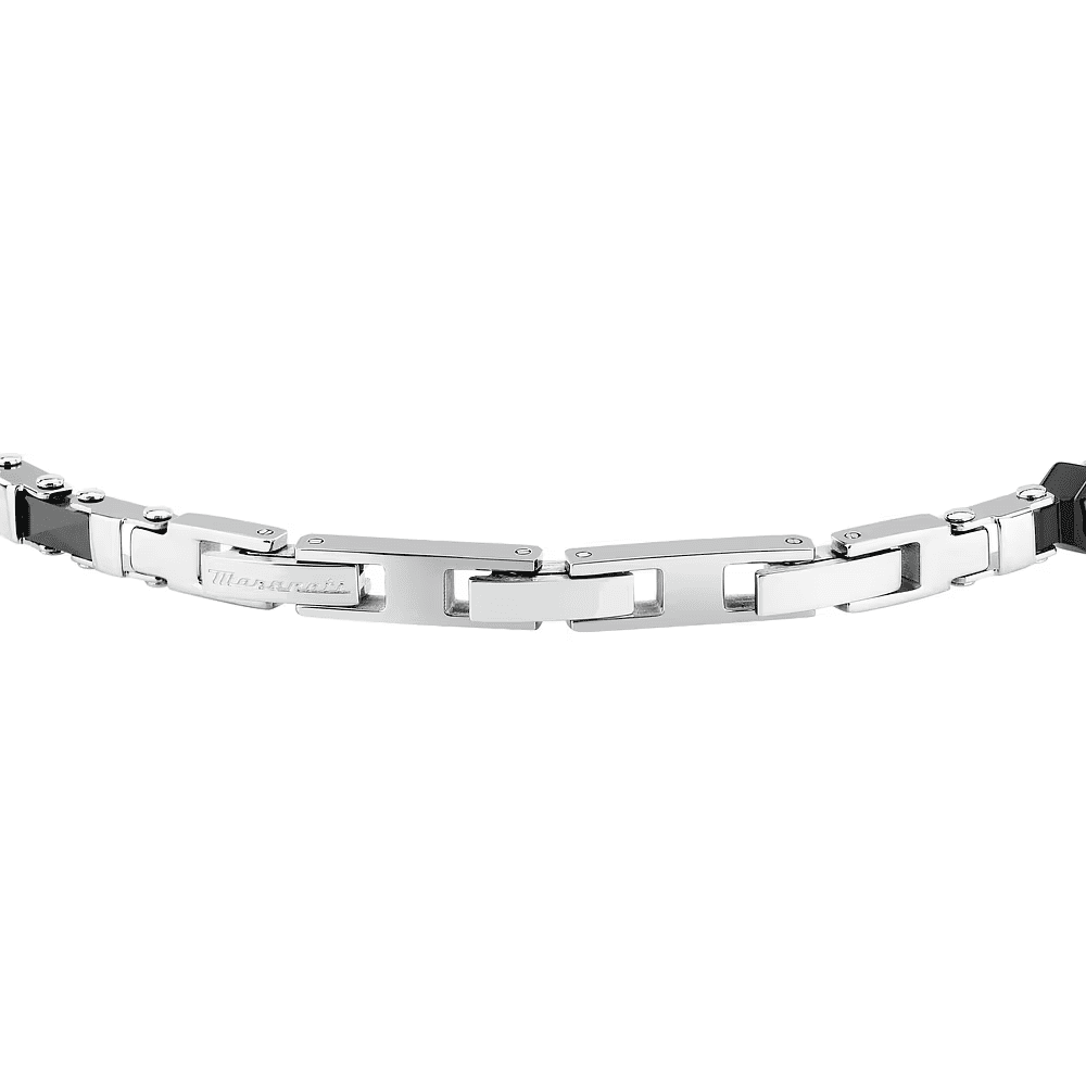Maserati Bracciale Ceramic Uomo Nero JM226ATZ83
