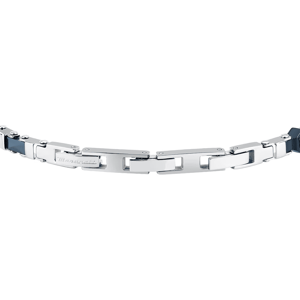 Maserati Bracciale Ceramic Uomo Blu JM226ATZ84