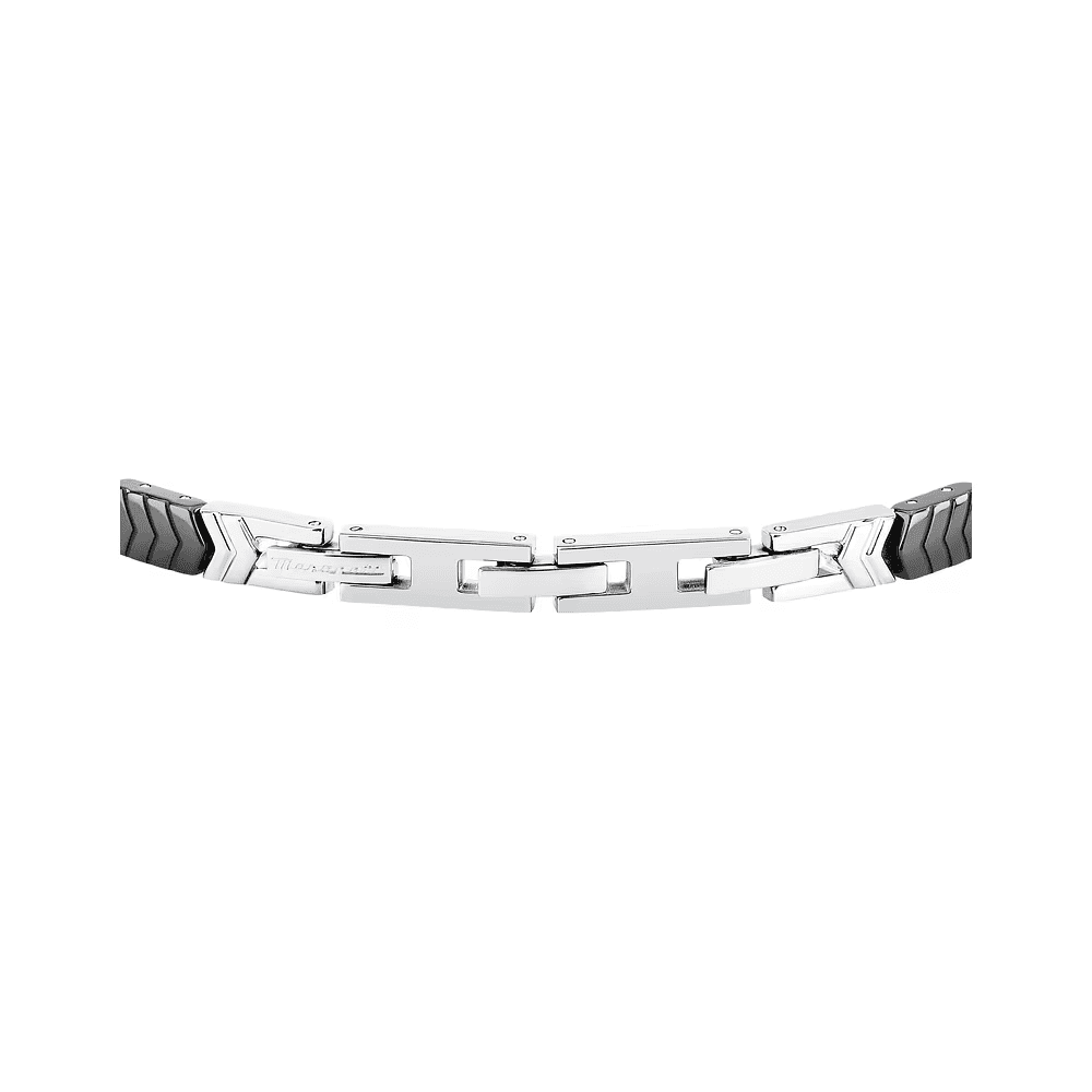 Maserati Bracciale Ceramic Uomo Nero JM226ATZ86