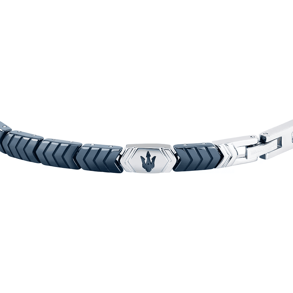 Maserati Bracciale Ceramic Uomo Blu JM226ATZ87