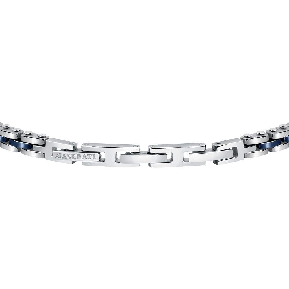 Maserati Bracciale Ceramic Uomo Blu JM420ATI01