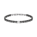 Maserati Bracciale Ceramic Uomo Nero JM420ATI02