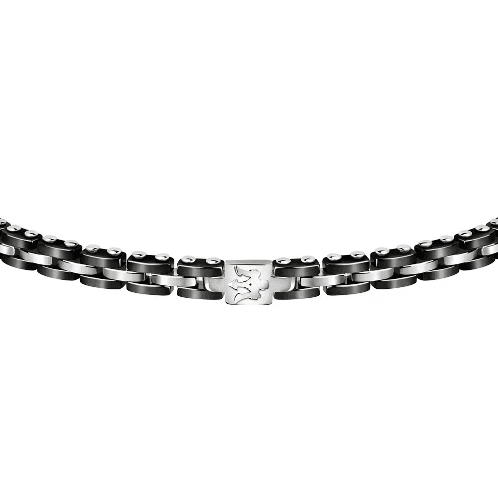 Maserati Bracciale Ceramic Uomo Nero JM420ATI02