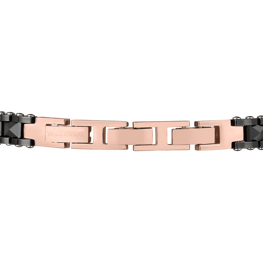 Maserati Bracciale Ceramic Uomo Nero JM422ATZ13