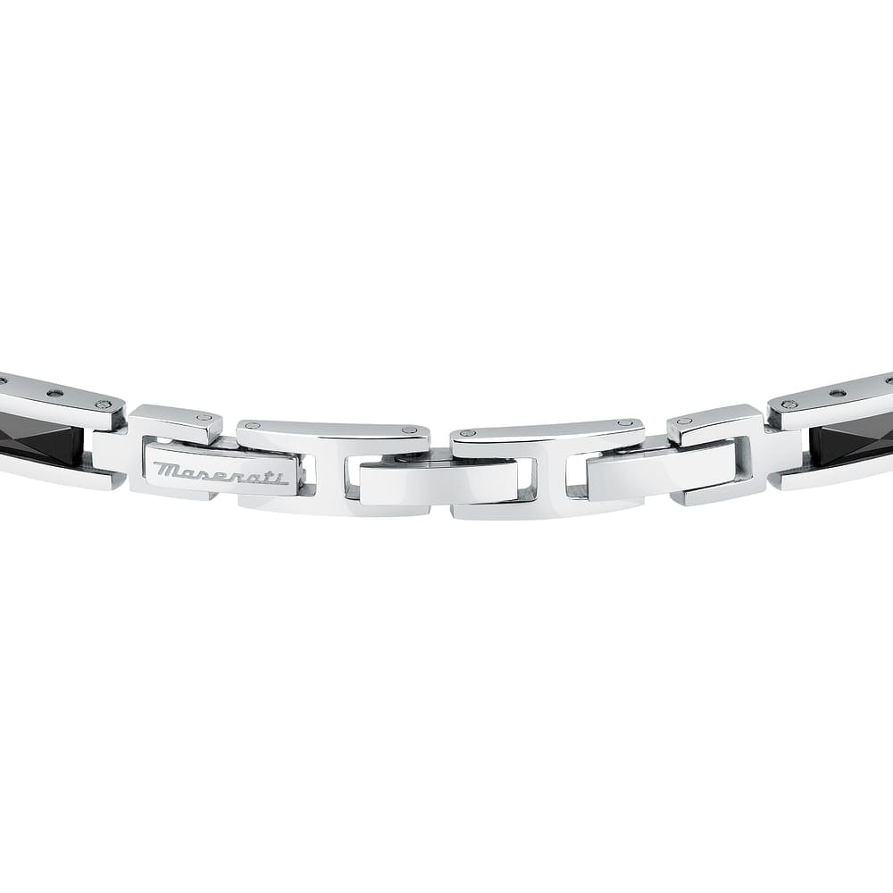 Maserati Bracciale Ceramic Uomo Nero JM423ATZ30