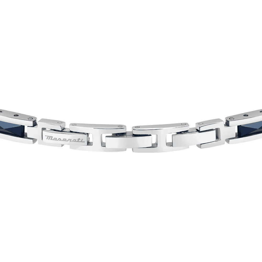 Maserati Bracciale Ceramic Uomo Blu JM423ATZ31