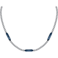 Maserati Collana Iconic Acciaio e Blu JM425AVD109