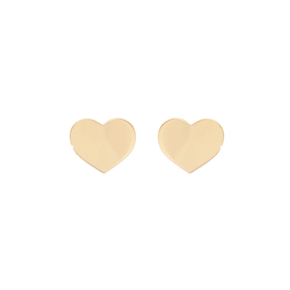 Orecchini a Lobo Cuore Oro 9kt – Ambrosia KAOZ003