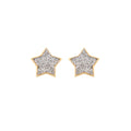 Orecchini a Lobo Stella Glitter Oro 9kt – Ambrosia KAOZ013