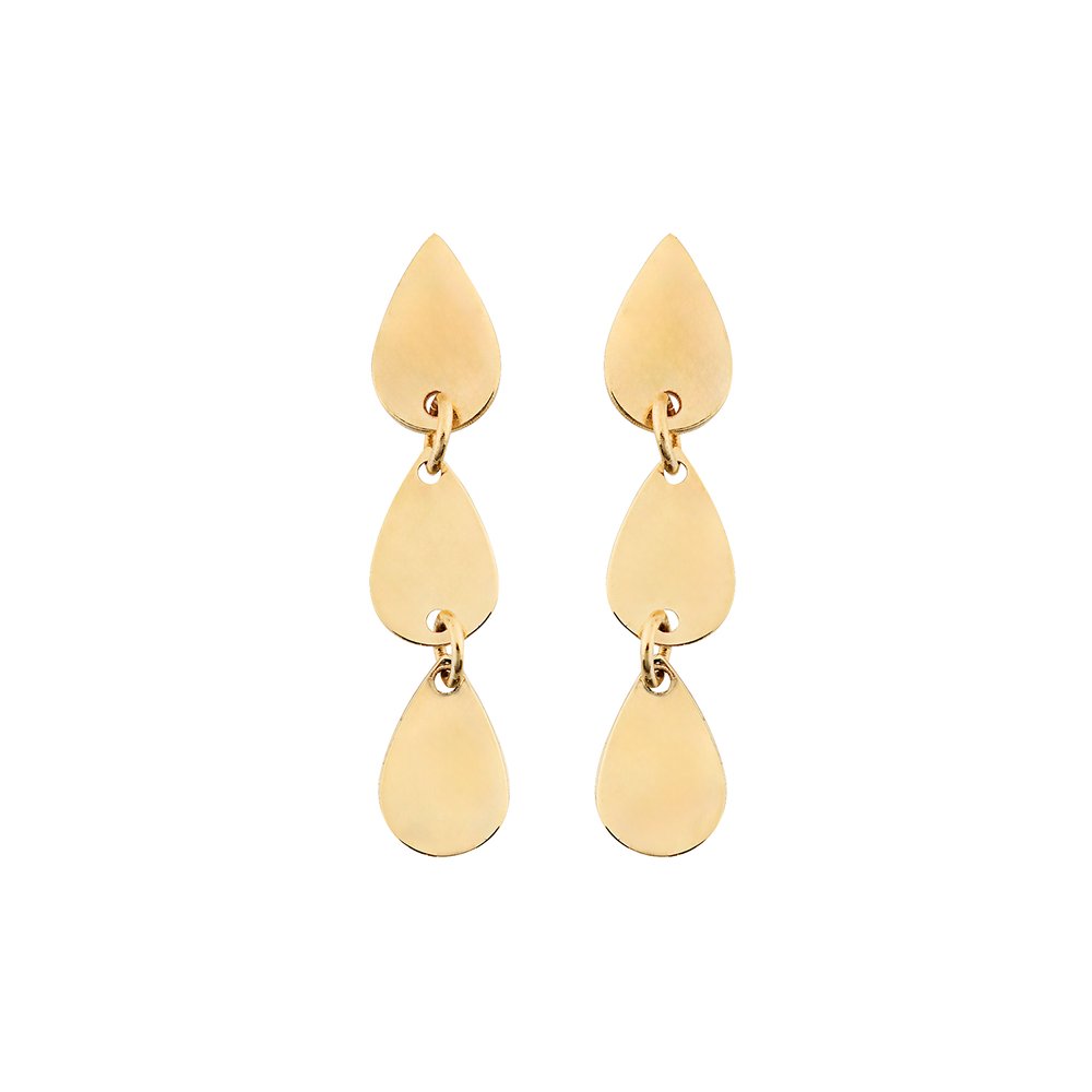 Orecchini Pendenti Charm Goccia Oro 9kt – Ambrosia KAOZ014