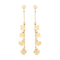 Orecchini Pendenti Charm Simboli Oro 9kt – Ambrosia KAOZ017