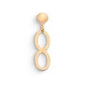 Mono Orecchino Pendente Infinito Oro 9kt – Ambrosia KAOZ040