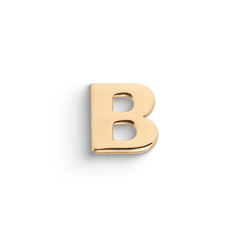 Mono Orecchino Lettera B Oro 9kt – Ambrosia KAOZ054