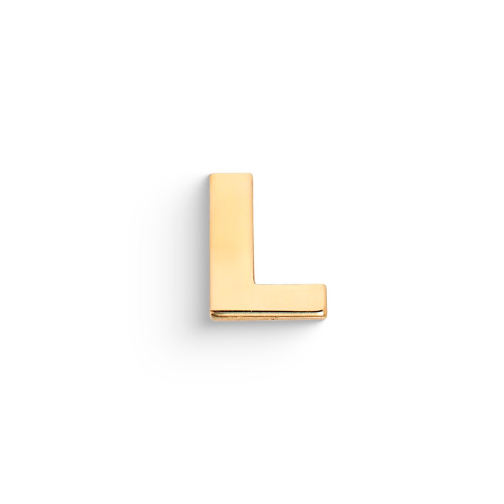 Mono Orecchino Lettera L Oro 9kt – Ambrosia KAOZ064