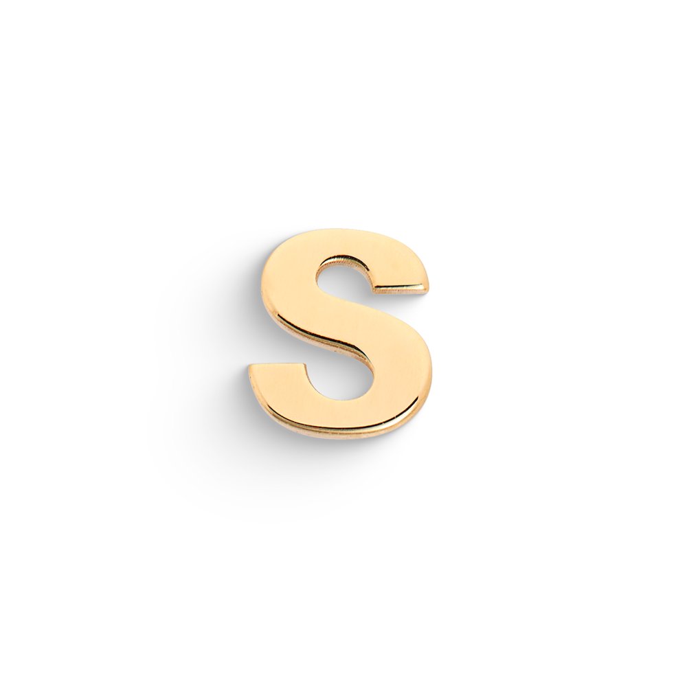 Mono Orecchino Lettera S Oro 9kt – Ambrosia KAOZ071