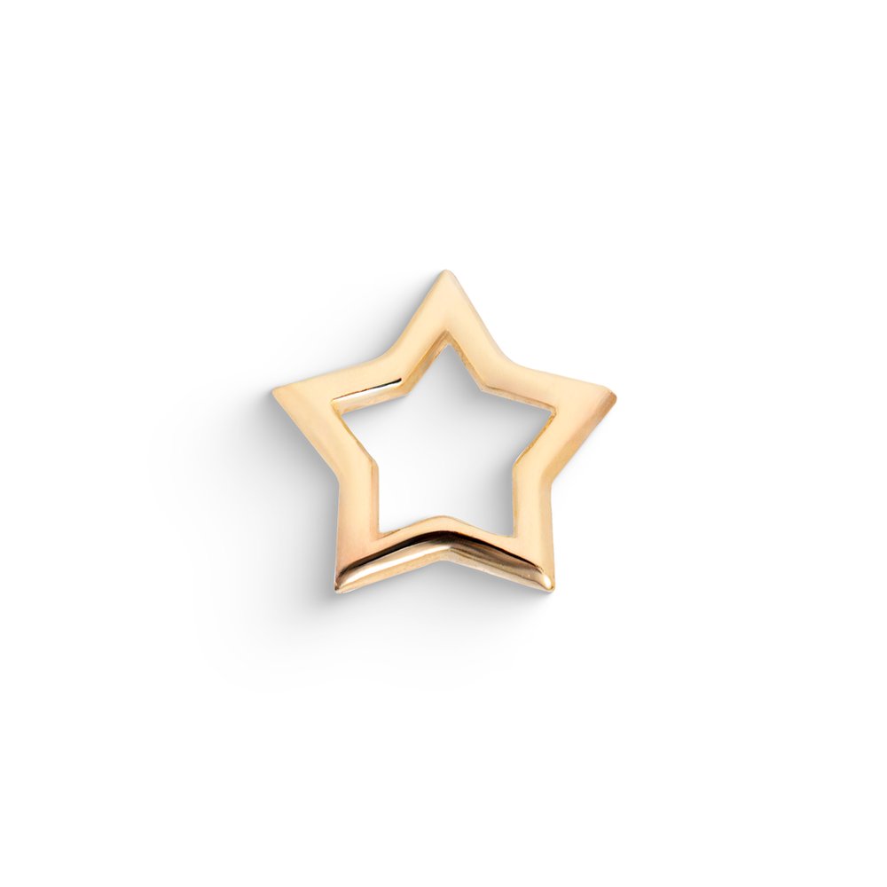 Mono Orecchino Stella Oro 9kt – Ambrosia KAOZ086