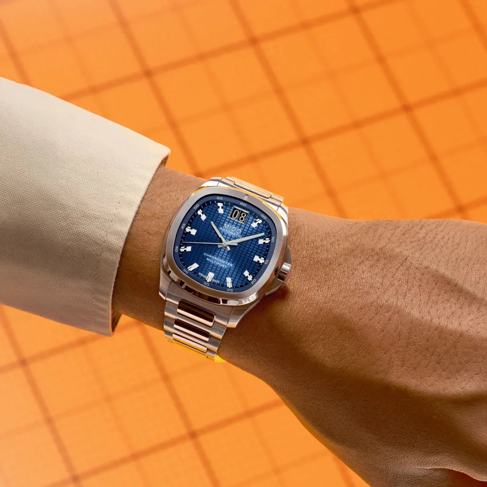 Mido Multifort TV Big Date Chronometer al polso