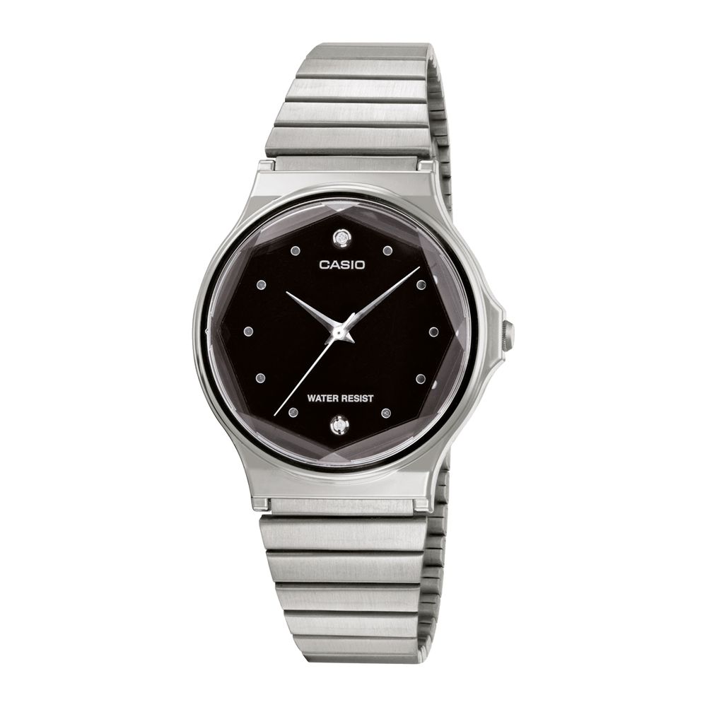 Orologio Casio MQ Collection Argento e Nero MQ-1000ED-1AEF