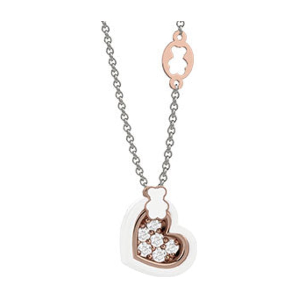 NANAN | Collana Cuore Bianco | NAN0407