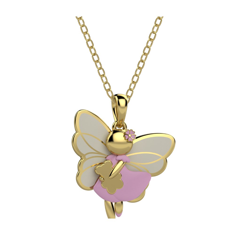 NANAN | Collana Fatina dei Sogni Rosa | NAN0534