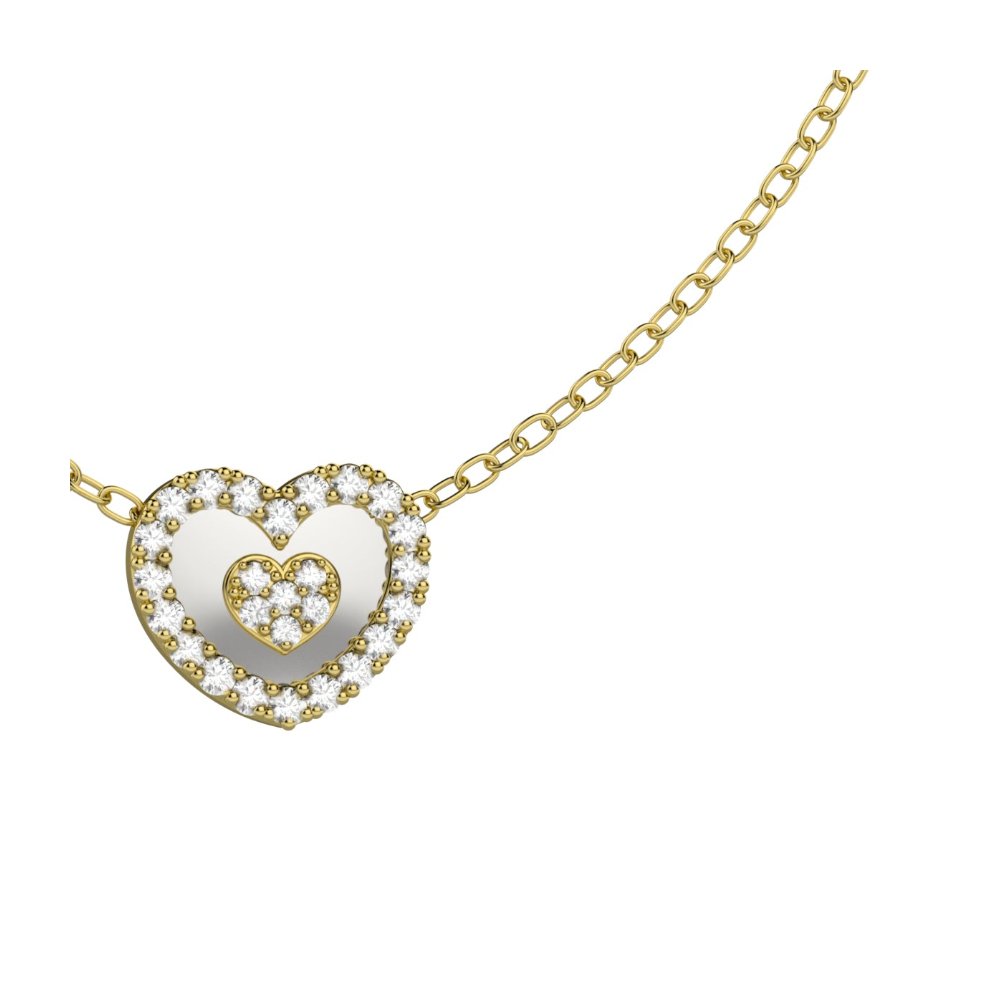NANAN | Collana Cuore nel Cuore Oro | NAN0637