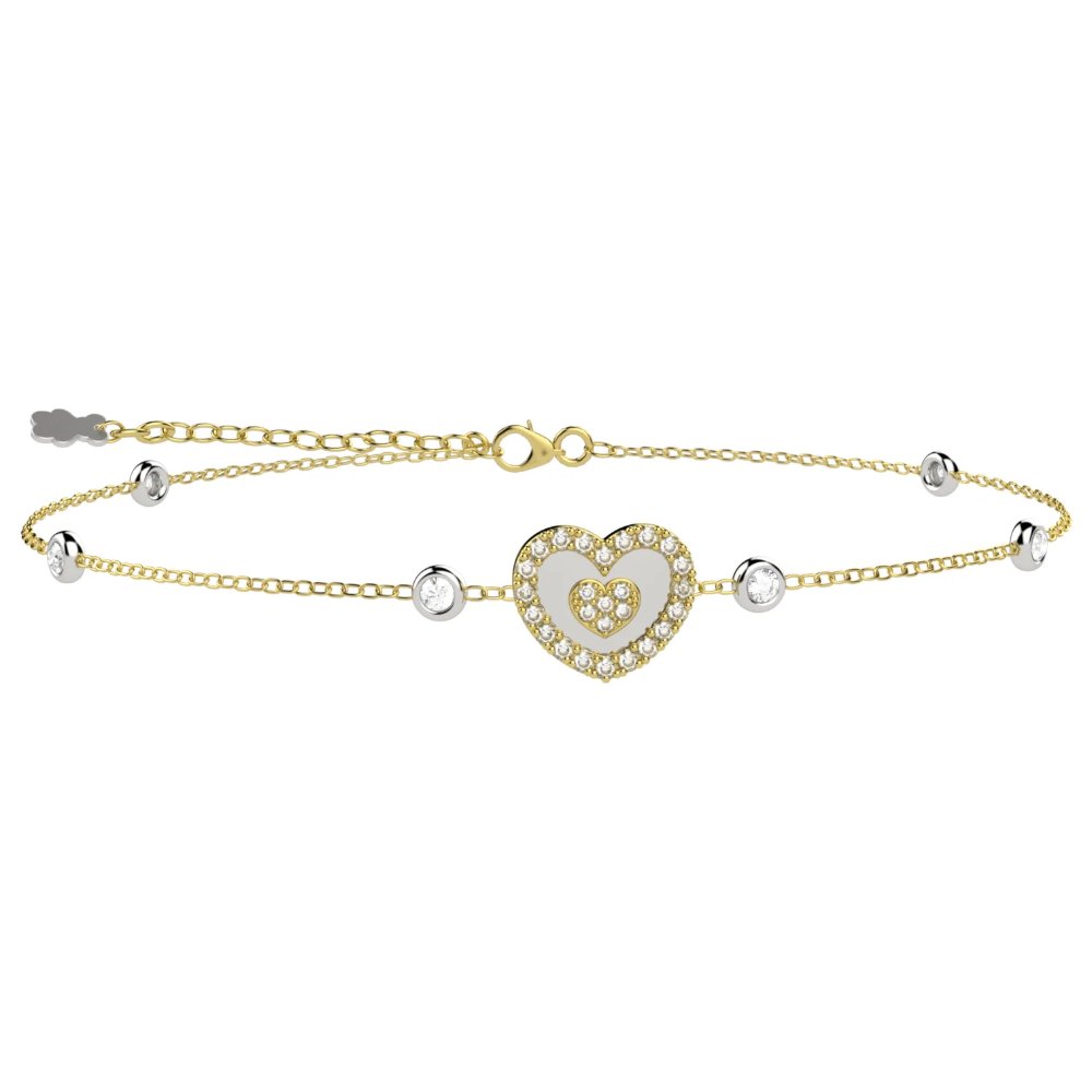 NANAN | Bracciale Cuore nel Cuore Oro | NAN0641