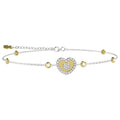 NANAN | Bracciale Cuore nel Cuore Silver | NAN0642