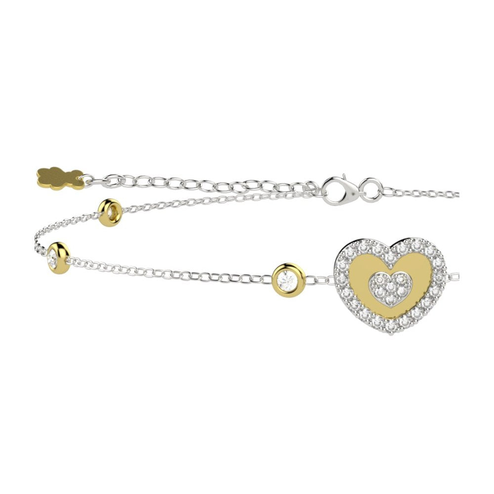 NANAN | Bracciale Cuore nel Cuore Silver | NAN0642
