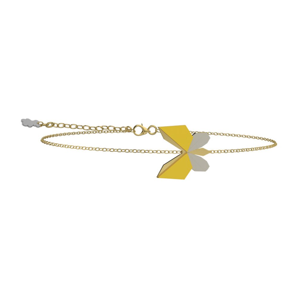 NANAN | Bracciale Origami Farfalla Giallo | NAN0706