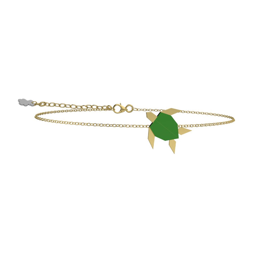 NANAN | Bracciale Origami Tartaruga Verde | NAN0720