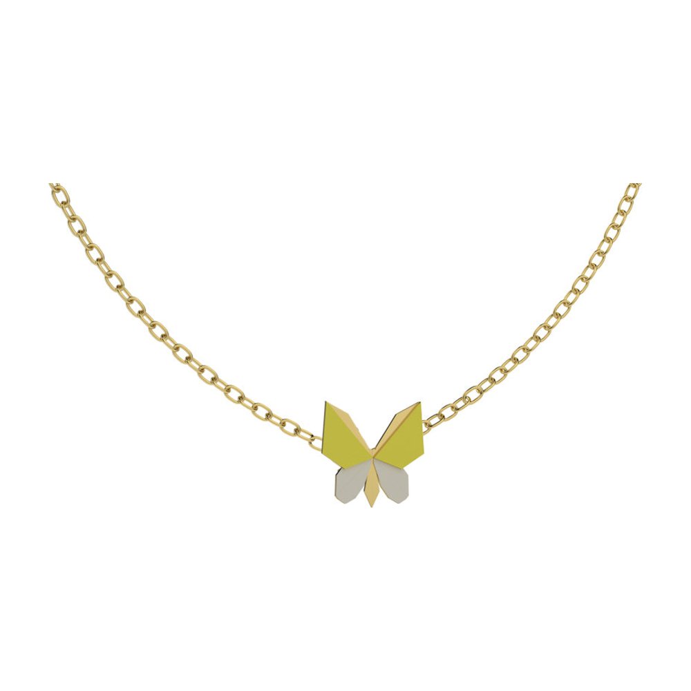 NANAN | Collana Origami Farfalla Giallo | NAN0726