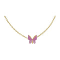 NANAN | Collana Origami Farfalla Rosa | NAN0728