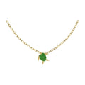 NANAN | Collana Origami Tartaruga Verde | NAN0740