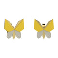 NANAN | Orecchini Origami Farfalla Giallo | NAN0742