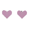 NANAN | Orecchini Origami Cuore Lilla | NAN0748