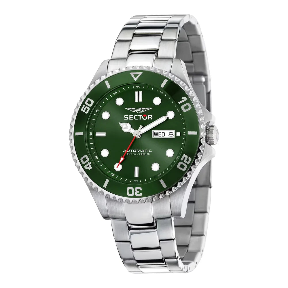 Sector 230 43 mm quadrante verde R3223161020