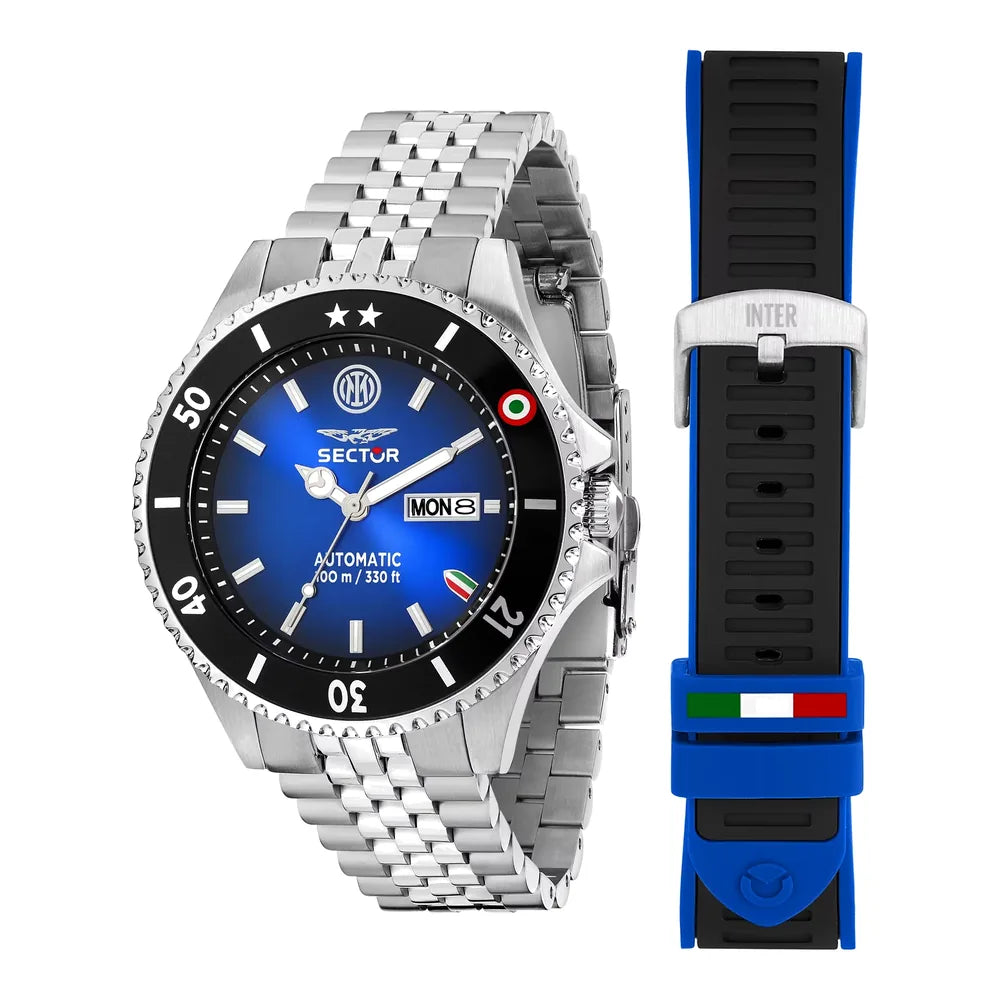 Sector 230 43 mm quadrante blu sfumato nero R3223161027