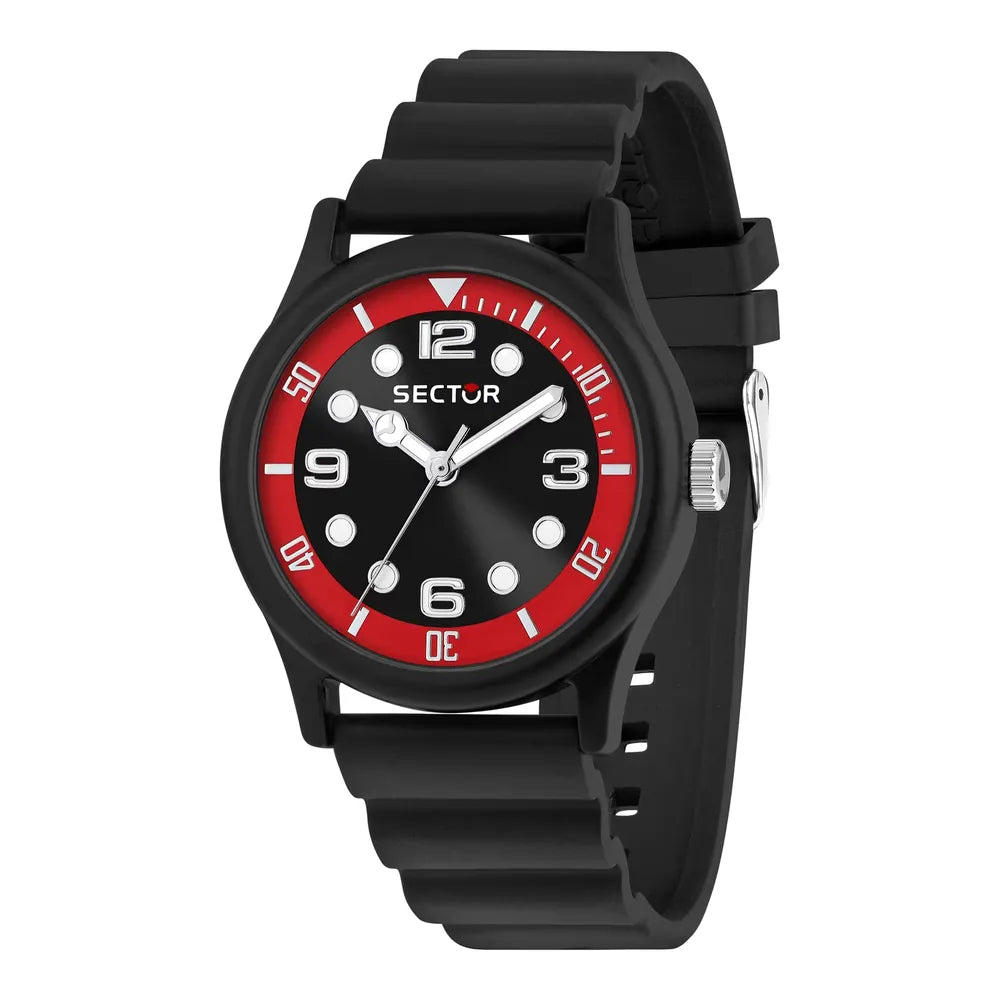 Sector H2O 41 mm quadrante nero R3251318001