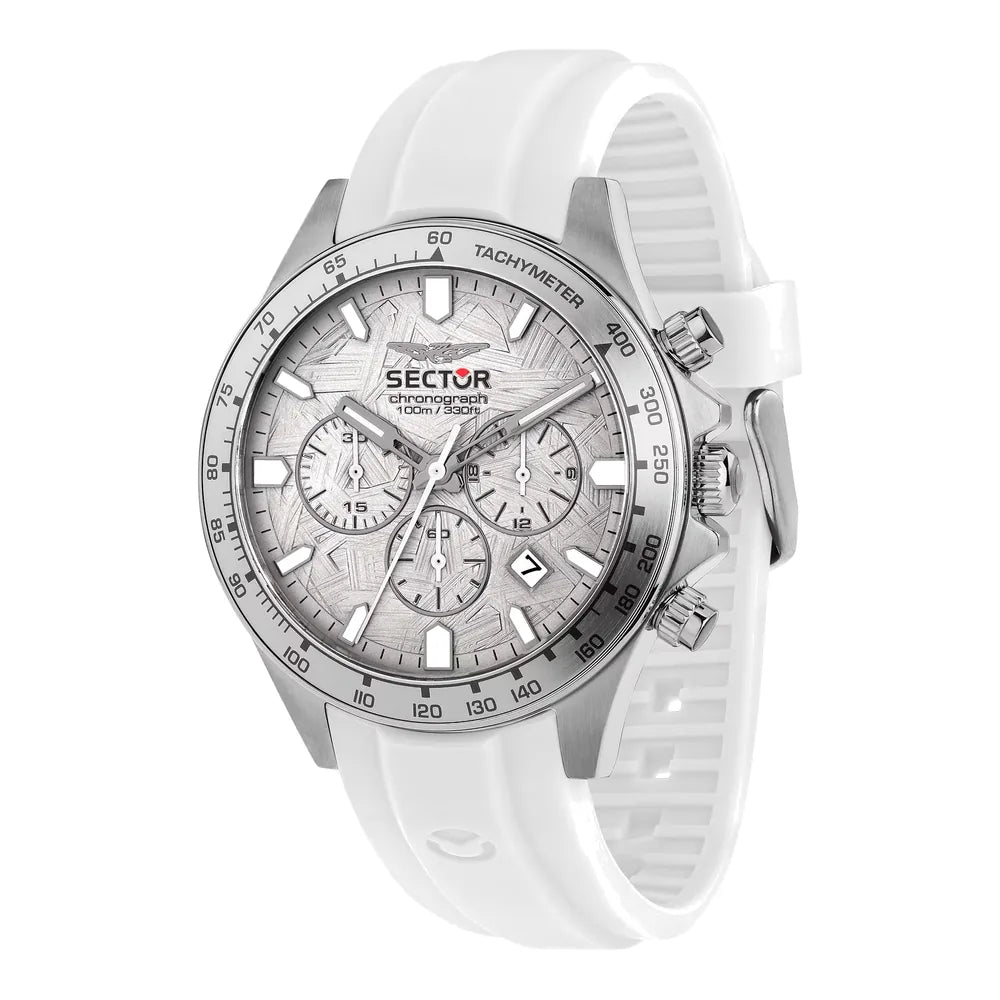Sector 230 43 mm quadrante argento R3271661037
